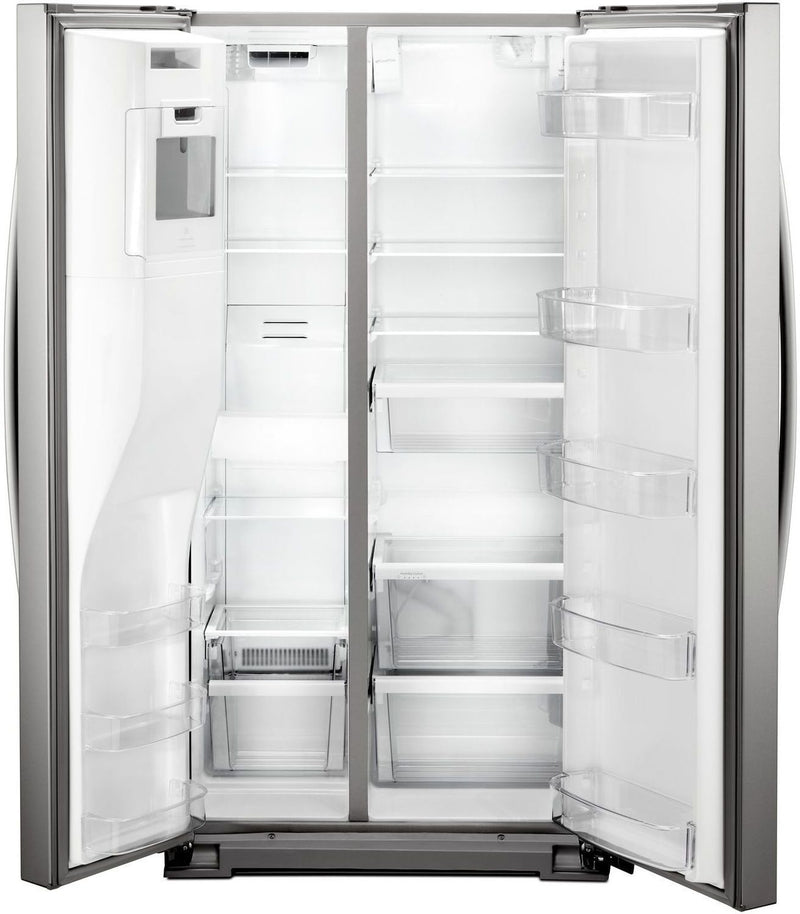 Whirlpool Stainless Steel CounterDepth SidebySide Refrigerator (21