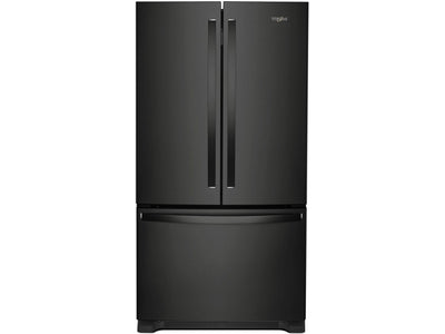 Whirlpool Black Counter-Depth French Door Refrigerator (20 Cu. Ft.) - WRF540CWHB