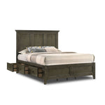 San Mateo 3-Piece Queen Storage Bed-Pewter