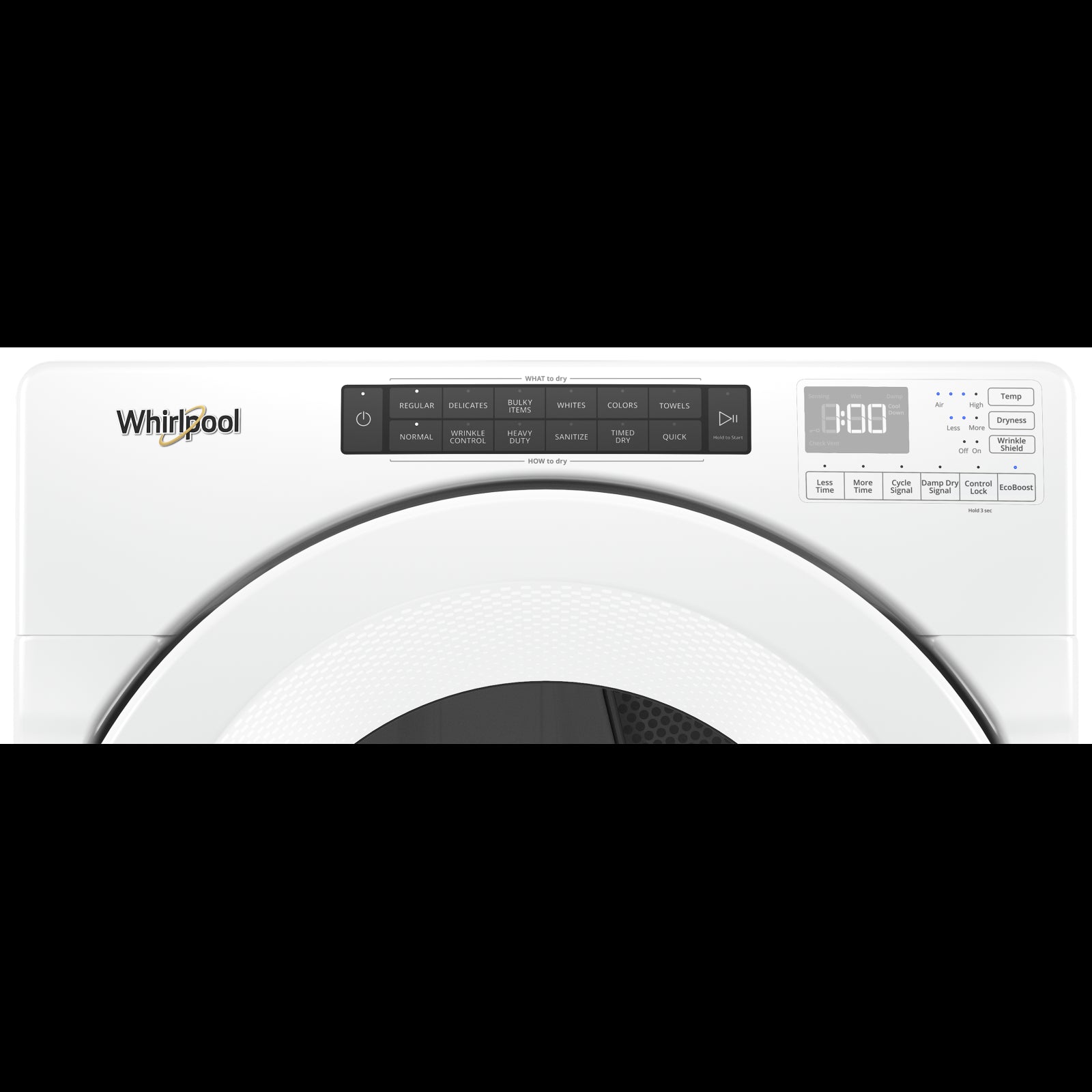 Whirlpool White Gas Dryer (7.4 Cu.Ft.) - WGD5620HW