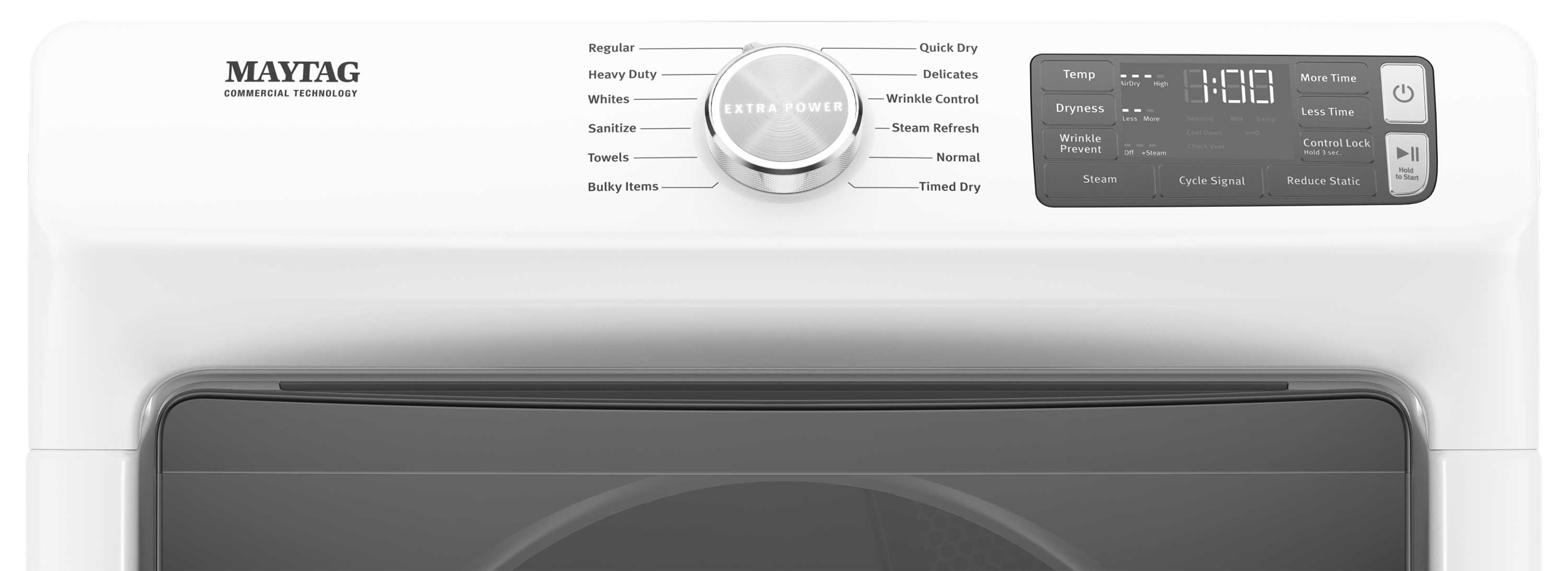 Maytag White Electric Dryer (7.3 Cu. Ft.) - YMED6630HW