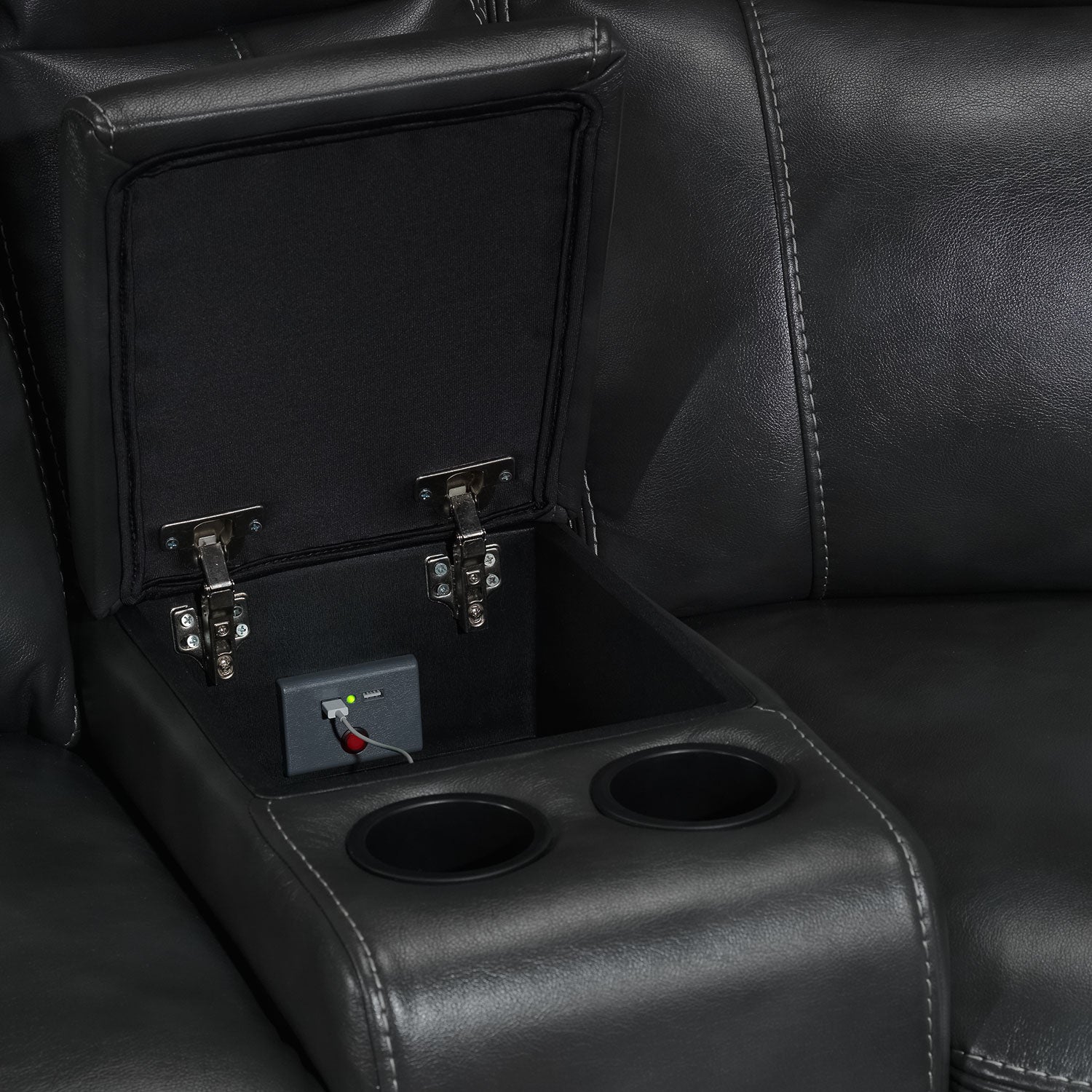 Bolero 6-Piece Reclining Sectional - Grey