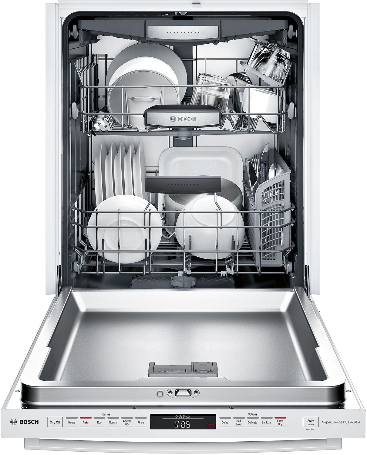 Bosch White 24" Dishwasher - SHXM78W52N