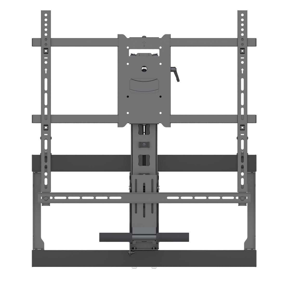 Above Fireplace Pull-Down TV Wall Mount for 42" to 65" TVs - FM100