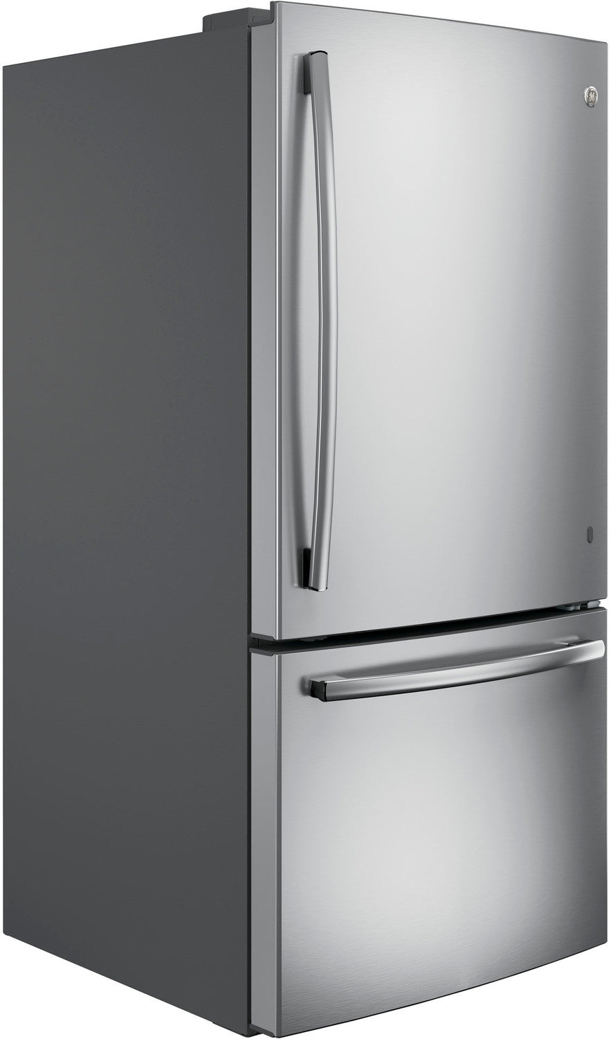 GE Stainless Steel BOTTOM-FREEZER REFRIGERATOR (20.9 CU. FT.) - GDE21DSKSS