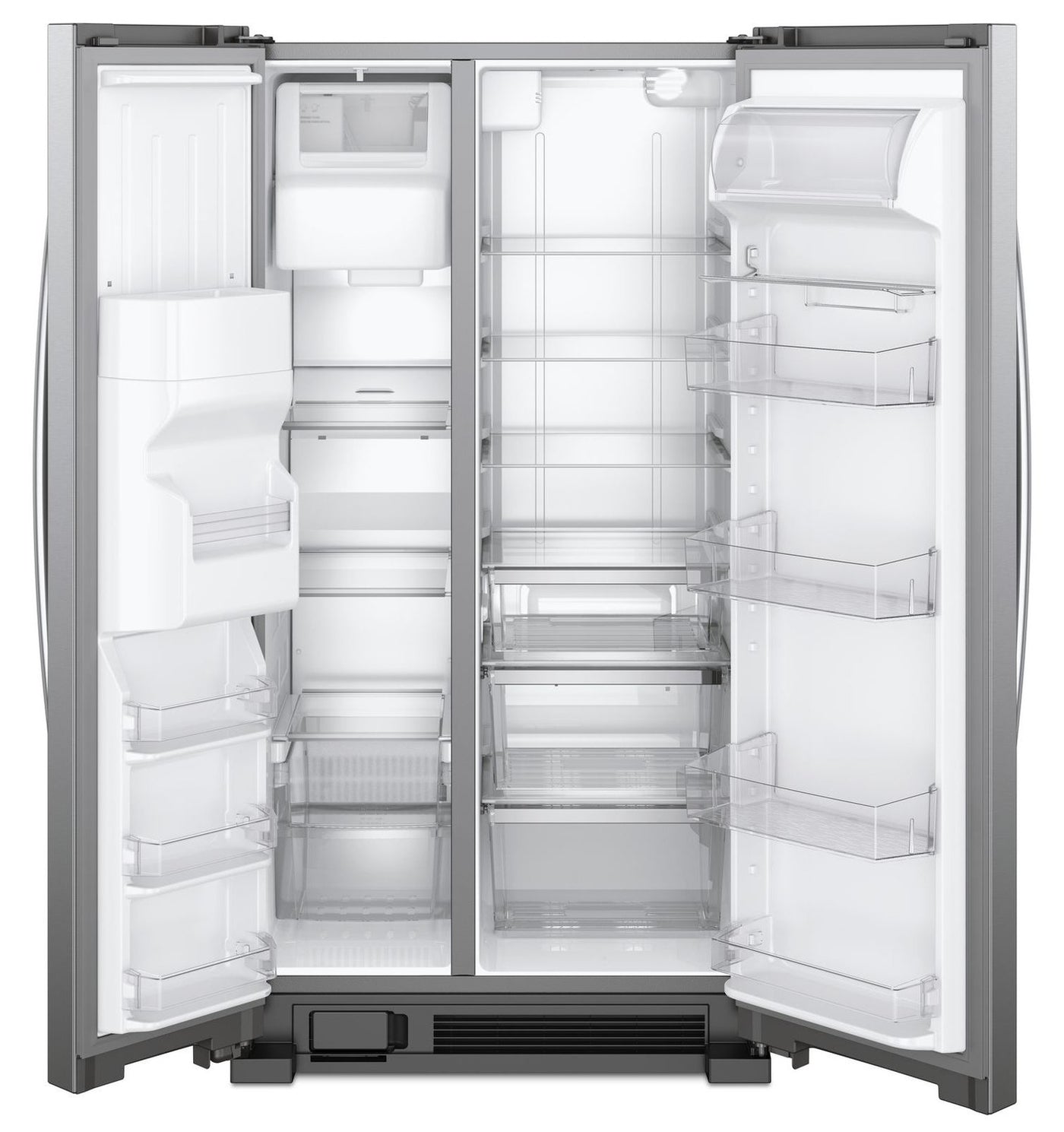 Whirlpool 33.1" 21.4 Cu. Ft. Stainless Steel Side-by-Side Refrigerator - WRS321SDHZ