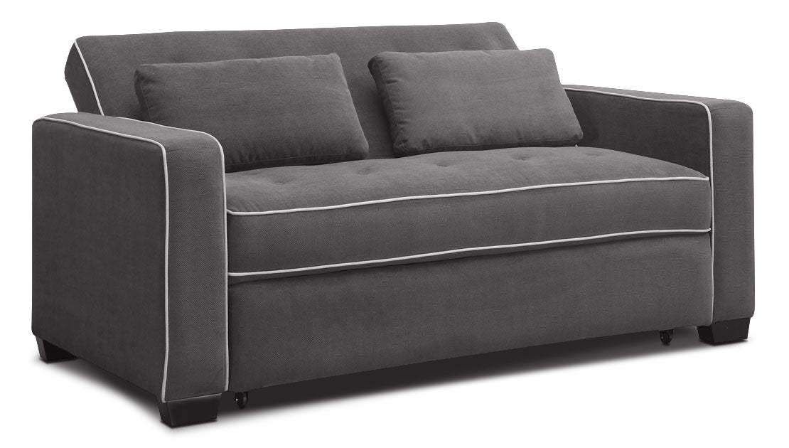 Augustine Sofa with Full Size Pop-Up Bed - Grey