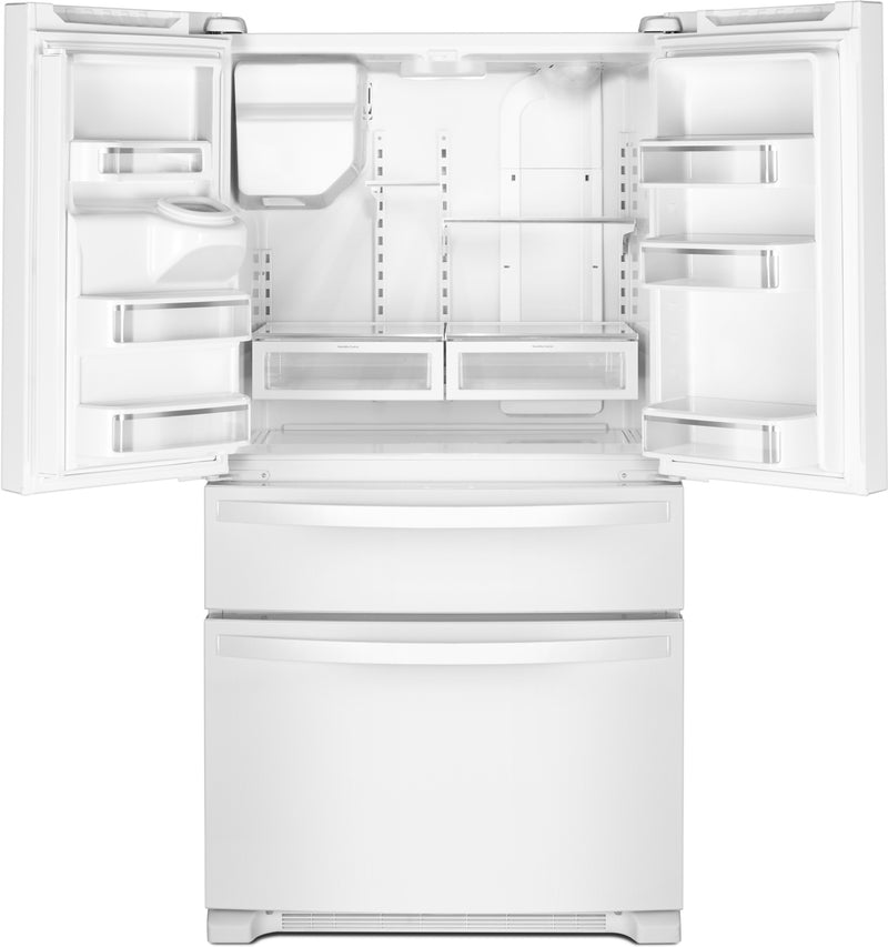 Whirlpool White French Door Refrigerator (25 Cu. Ft.) WRX735SDHW Leon's