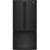 GE Black Counter-Depth French Door Refrigerator (18.6 Cu. Ft.) - GWE19JGLBB