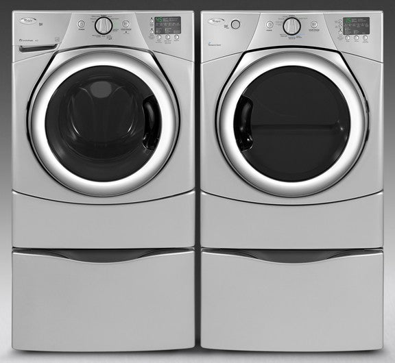 Whirlpool Silver Laundry Pedestal