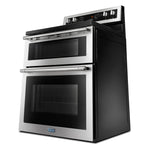 Maytag Stainless Steel Freestanding Electric Double Oven Range (6.7 Cu. Ft.) - YMET8800FZ