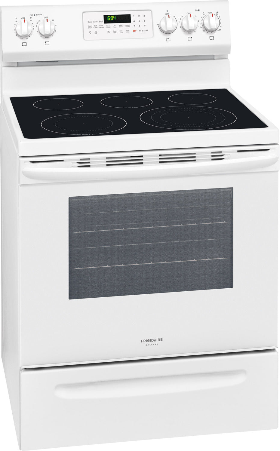 Frigidaire Gallery White Freestanding Electric True Convection Range (5.7 Cu. Ft.) - CGEF3059TW
