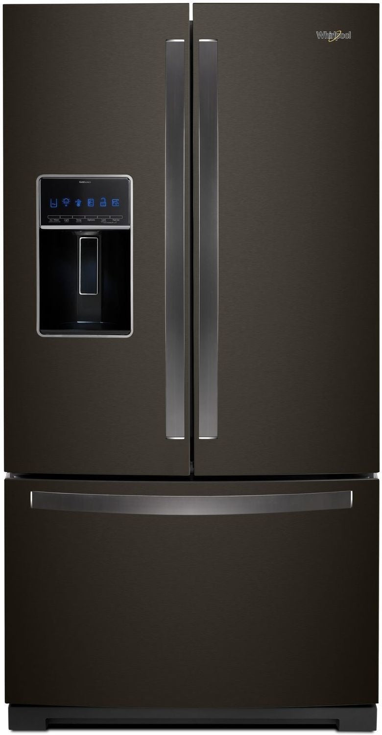 Whirlpool Black Stainless Steel French Door Refrigerator (27 Cu. Ft.) - WRF767SDHV