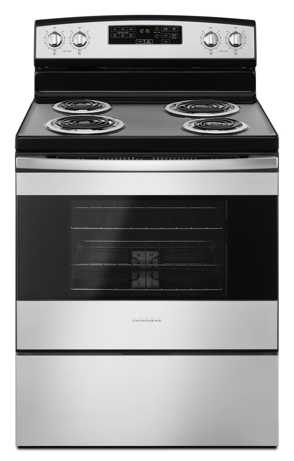 Amana Stainless Steel Freestanding Electric Range (4.8 Cu. Ft.) - YACR4503SFS