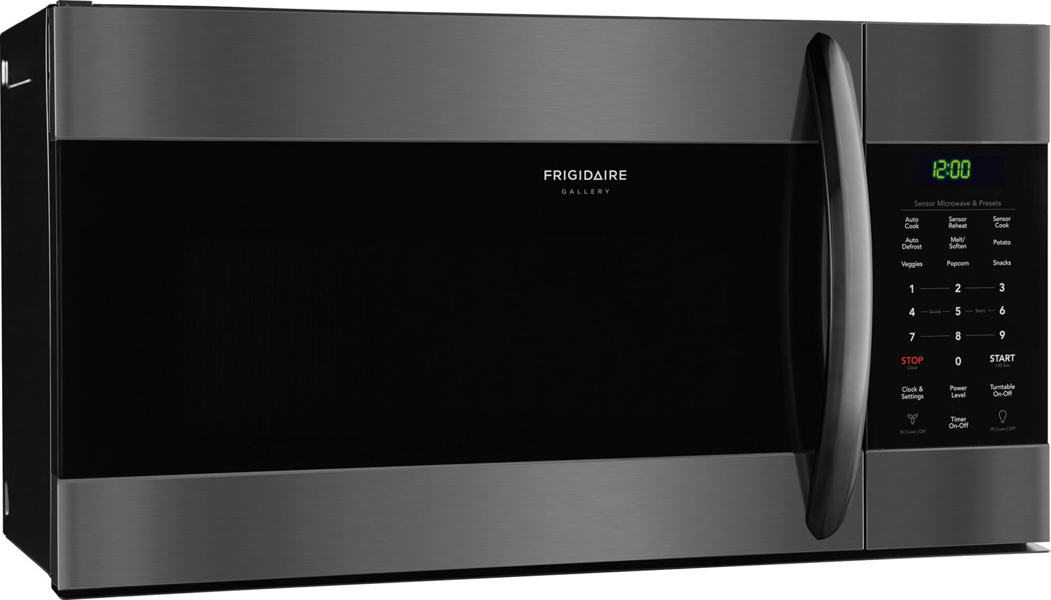 Frigidaire Gallery Black Stainless Steel Over-The-Range Microwave (1.7 Cu. Ft.) - CGMV176NTD