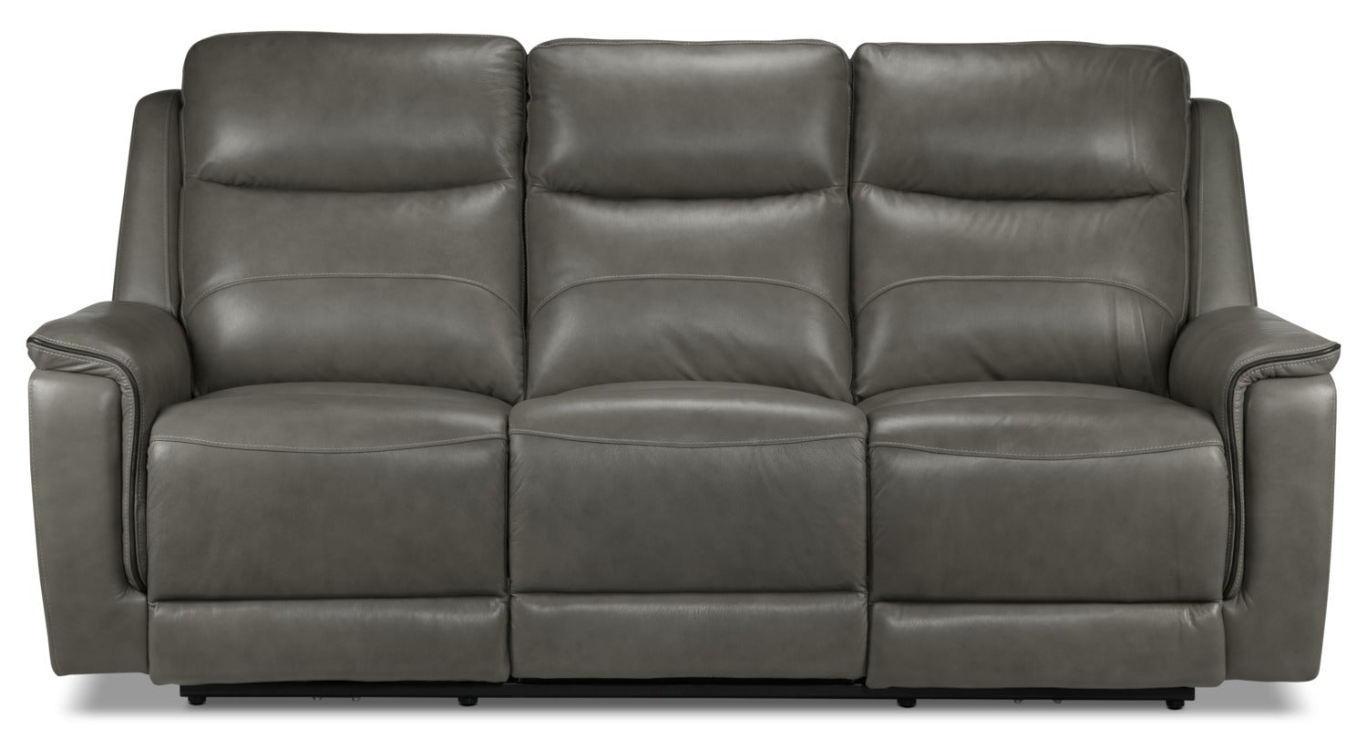 Firenze Power Reclining Sofa - Grey