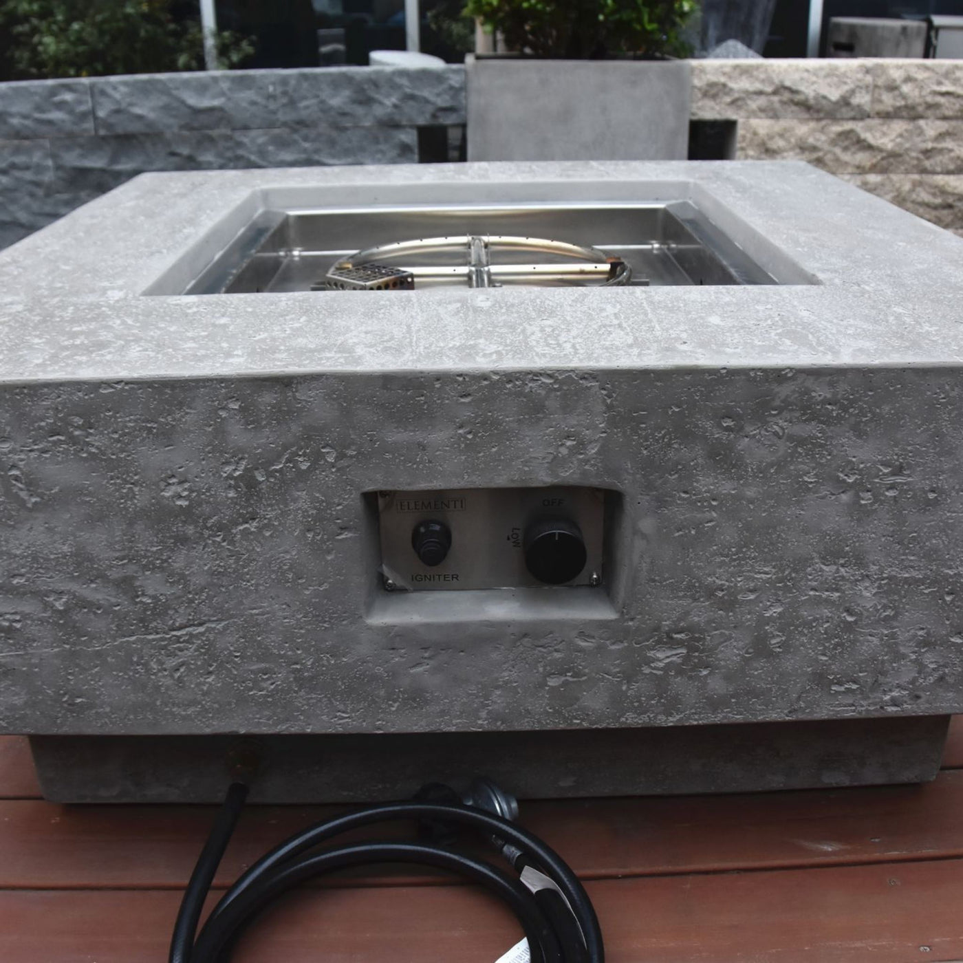 Elementi Manhattan Fire Table - Propane