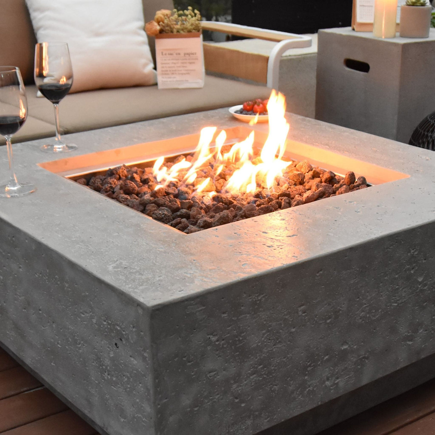 Elementi Manhattan Fire Table -  Propane