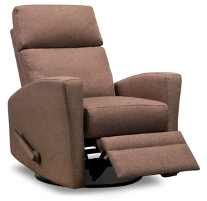 Nina Swivel Glider Recliner - Sand