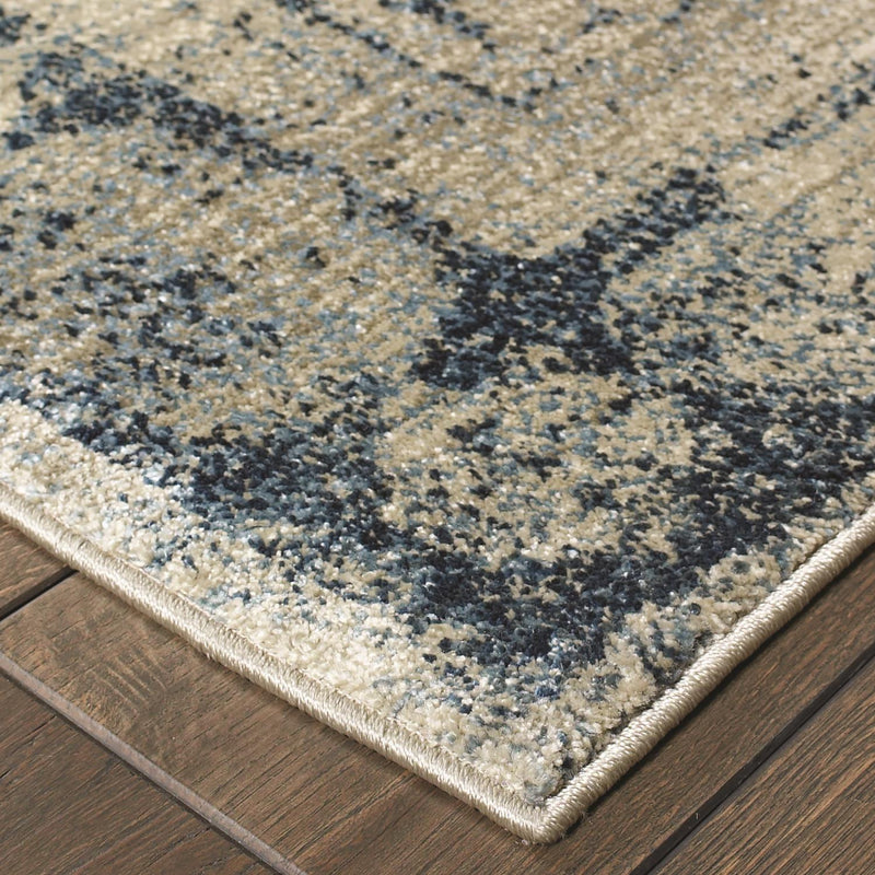 Escalon W4445SL Distressed Medallion Area Rug (9'10"X12'10") Leon's