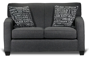 Falcon Loveseat - Graphite