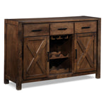 Claira Server - Rustic Brown