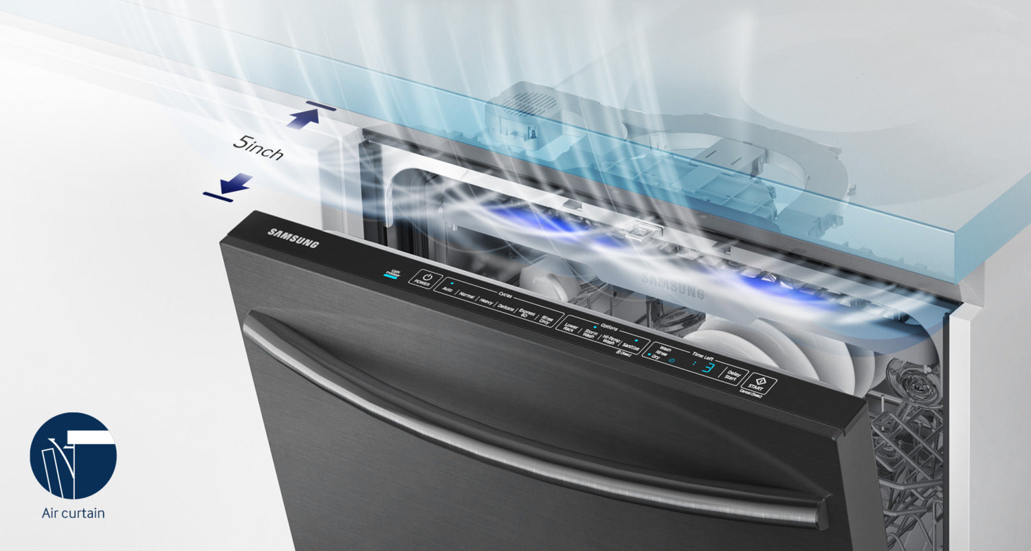 Samsung Black Stainless Steel 24" Dishwasher - DW80K7050UG/AC