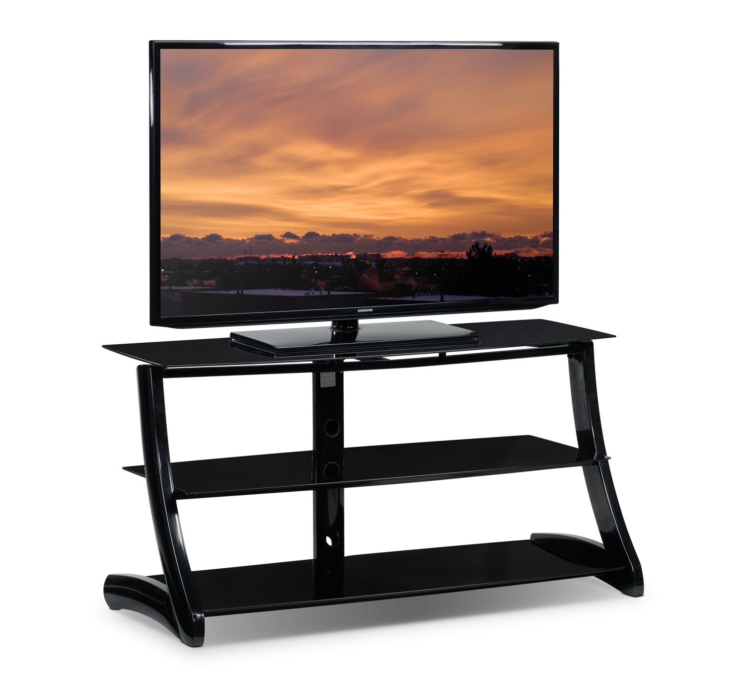 Burke 50" TV Stand - Black