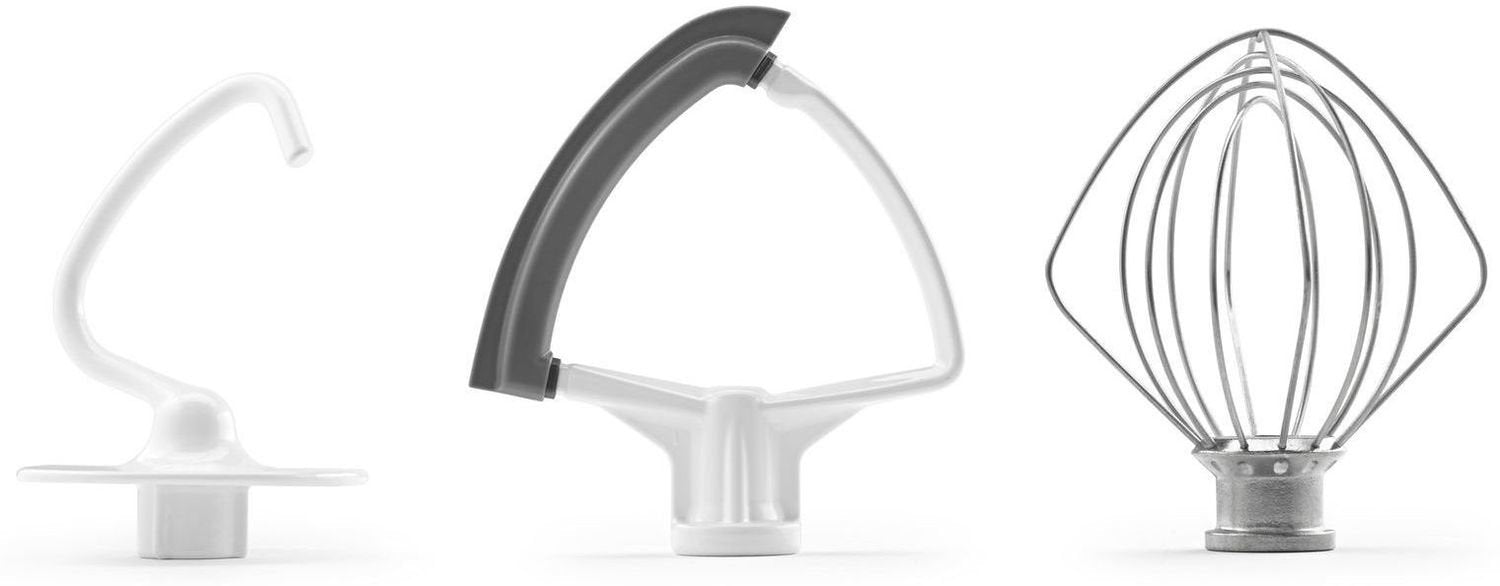 KitchenAid White Precise Heat Mixing Bowl for Tilt-Head Stand Mixer - KSM1CBT