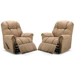 Benson 2-Pack of Rocker Recliners - Beige