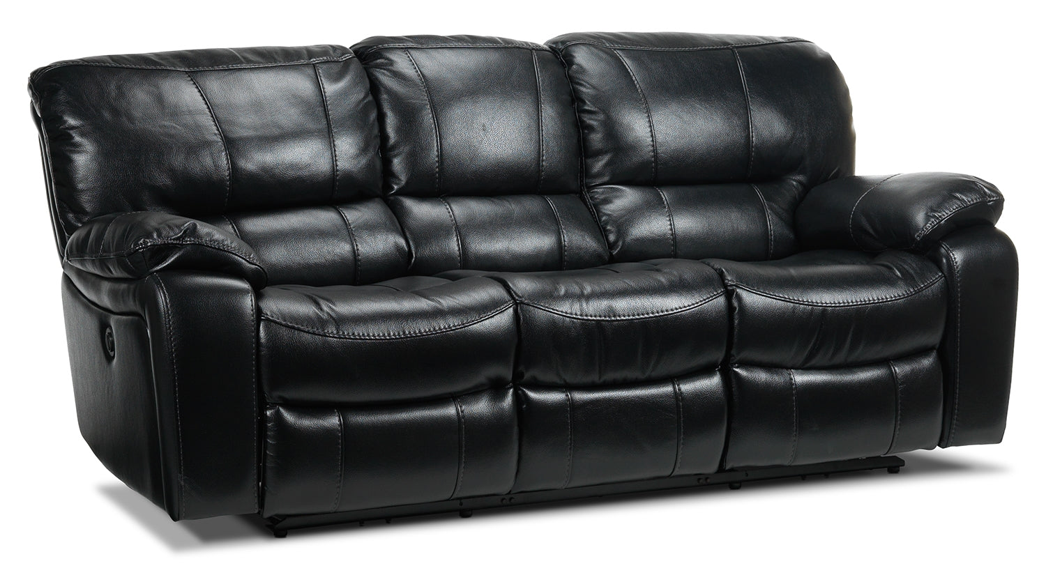 Santorini Power Reclining Sofa - Black