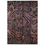 Zane 5' x 8' Area Rug - Candy Black