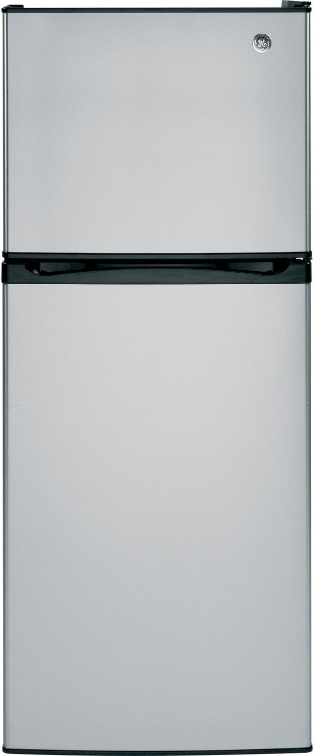 GE 24" 11.55 Cu. Ft. Stainless Steel Top-Freezer Refrigerator - GPE12FSKSB