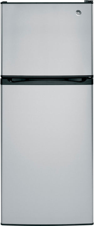 GE 24" 11.55 Cu. Ft. Stainless Steel Top-Freezer Refrigerator - GPE12FSKSB