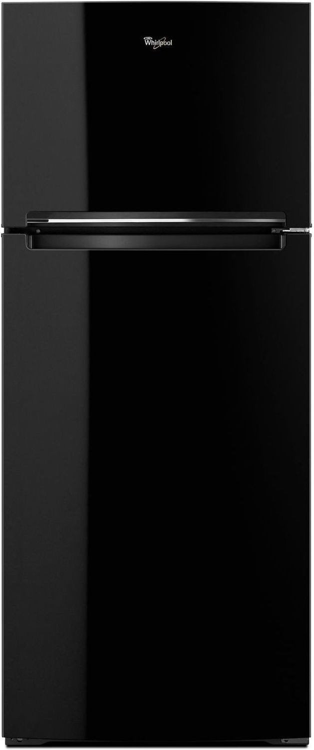 Whirlpool 28" 18 Cu. Ft. Black Top-Freezer Refrigerator - WRT518SZFB