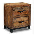 Maya Night Table - Rustic Pine