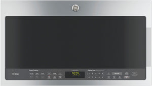 GE Profile Stainless Steel SpaceMaker Over-the-Range Microwave (2.1 Cu. Ft.) - PVM2188SJC