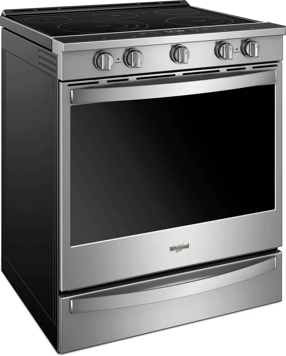 Whirlpool Stainless Steel Slide-In Electric True Convection Range (6.4 Cu. Ft.) - YWEE750H0HZ