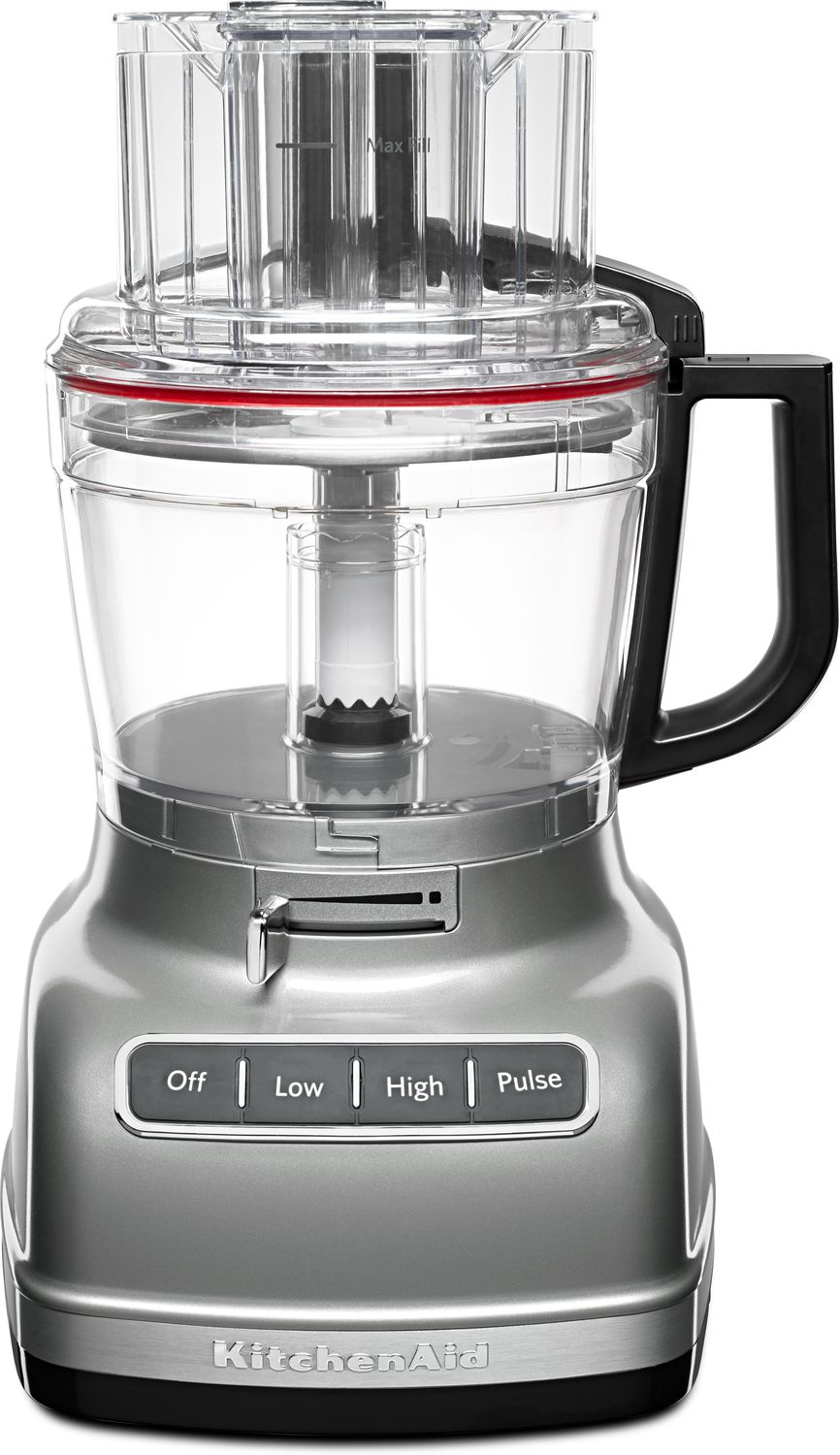 KitchenAid Contour Silver 11-Cup Food Processor with ExactSlice™ System - KFP1133CU