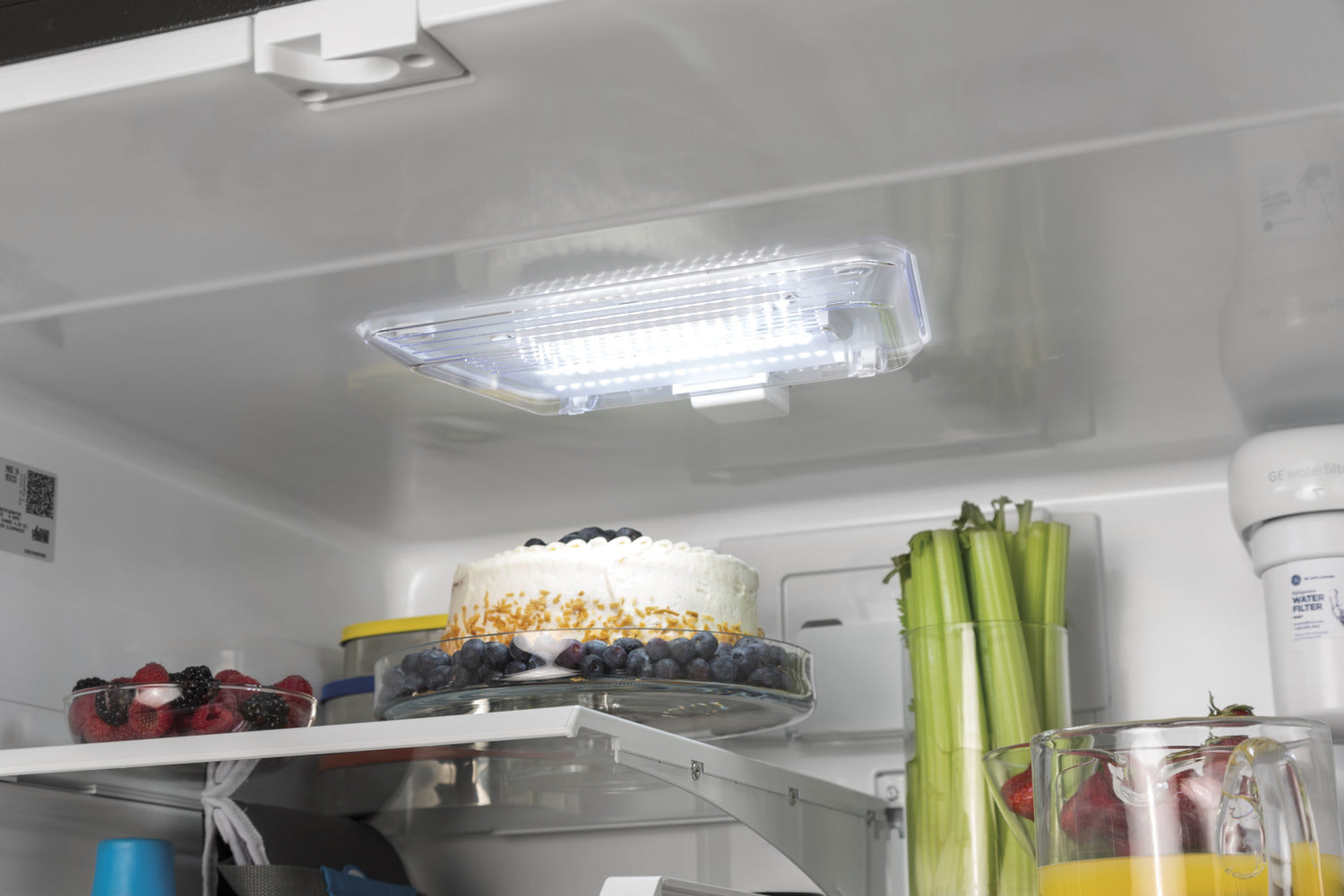 GE 32.75" 18.6 Cu. Ft. Black Counter-Depth French Door Refrigerator - GWE19JGLBB