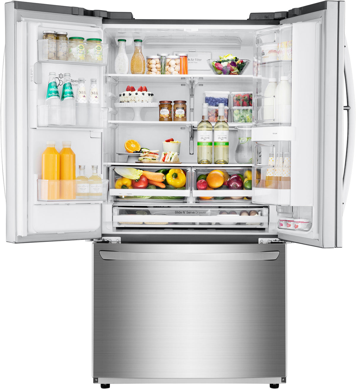 LG Appliances Stainless Steel French Door Refrigerator (28 Cu. Ft.) - LFXS28566S