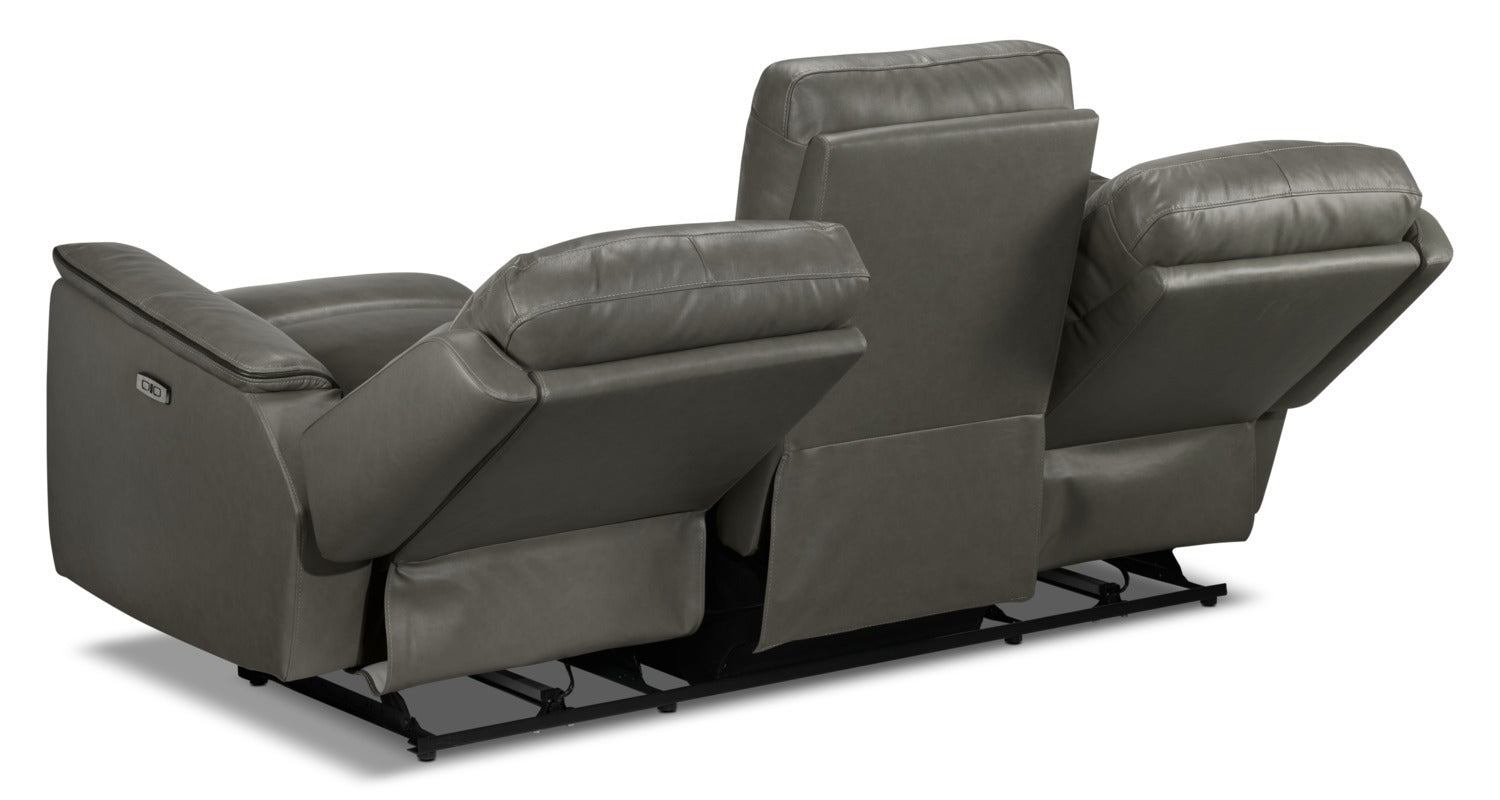 Firenze Power Reclining Sofa - Grey