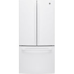 GE 32.75" 18.6 Cu. Ft. White Counter-Depth French Door Refrigerator - GWE19JGLWW