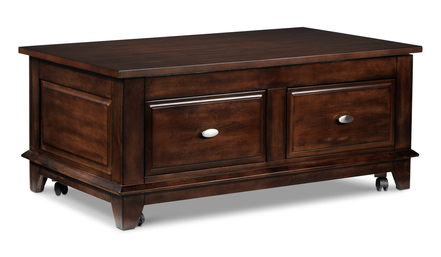 Davidoff Lift-Top Coffee Table and Two End Tables - Walnut