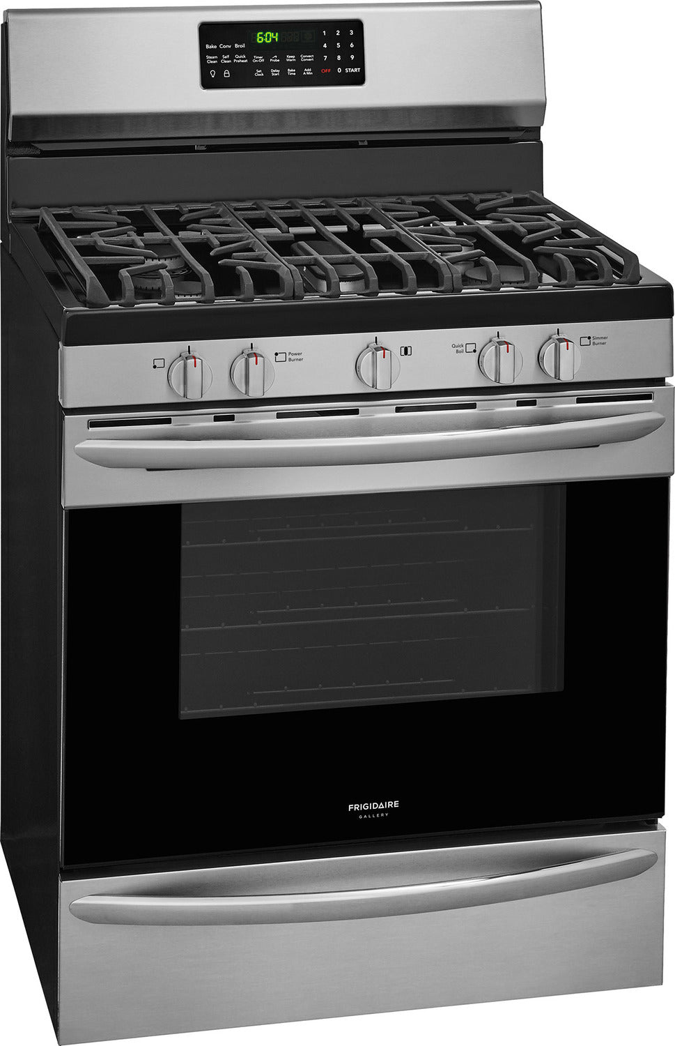 Frigidaire Gallery Stainless Steel True Convection Freestanding Gas Range (5.0 Cu. Ft.) - FGGF3059TF