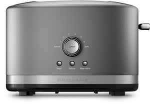 KitchenAid Contour Silver 2-Slice Toaster with High-Lift Lever - KMT2116CU