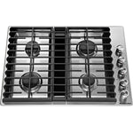 KitchenAid Stainless Steel 30" Gas Downdraft Cooktop - KCGD500GSS