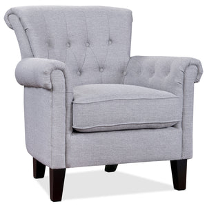 Molly Accent Chair - Light Grey