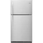 Whirlpool 32.8" 21 Cu. Ft. Stainless Steel Top-Freezer Refrigerator - WRT541SZDZ