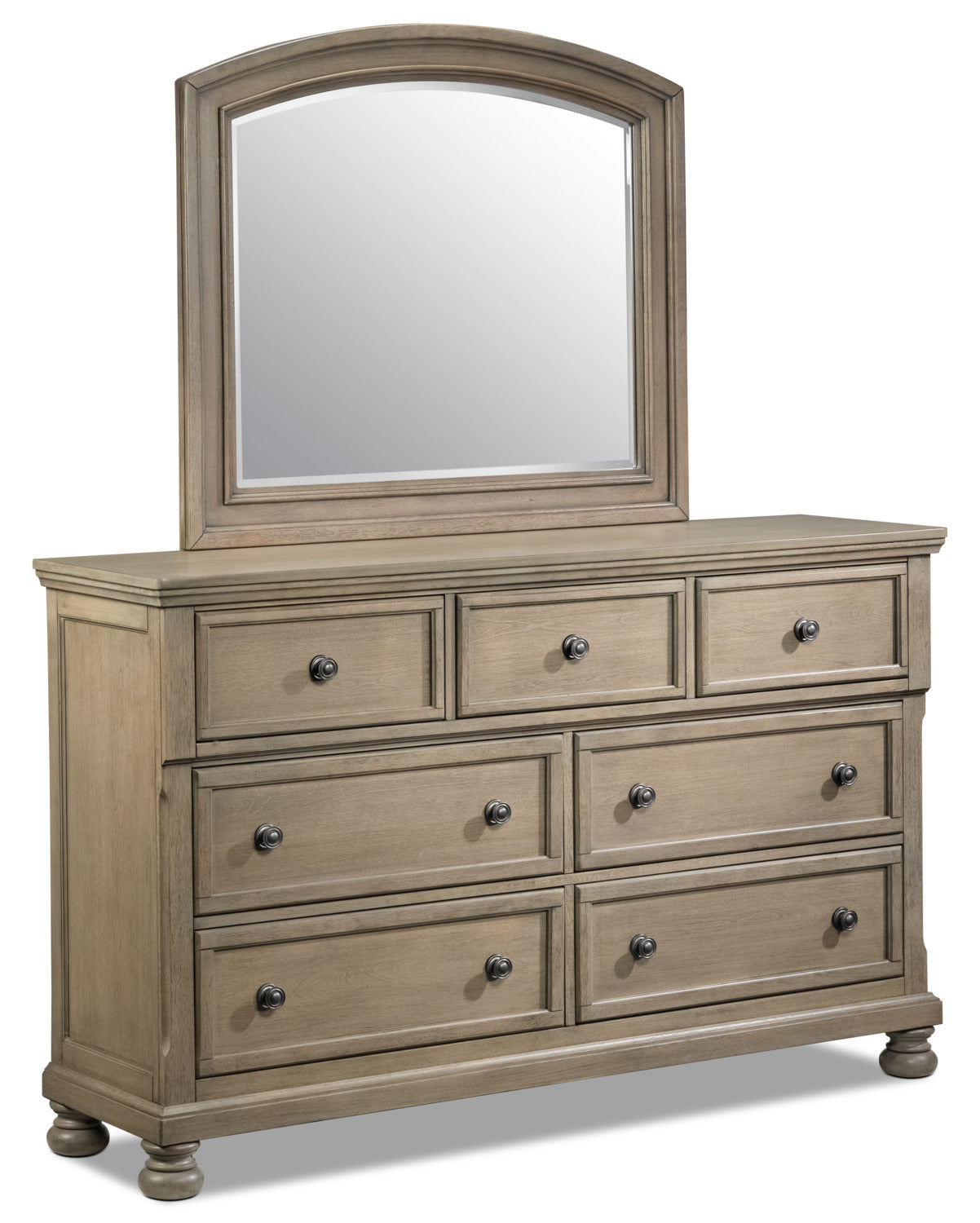 Windchester Mirror - Grey